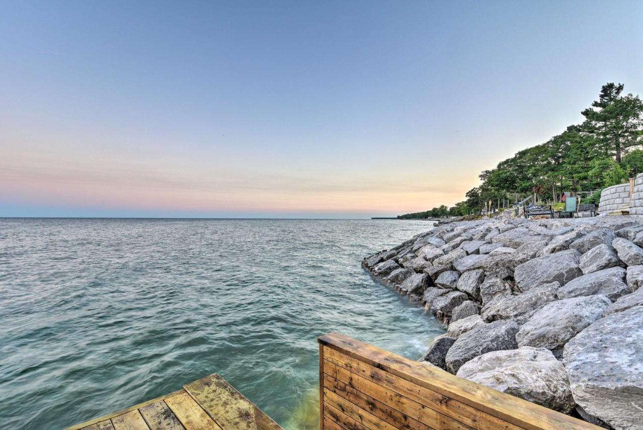 East Tawas Cabin With Lake Huron Access And Views المظهر الخارجي الصورة